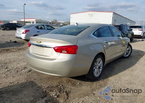 2014 Chevrolet Impala 2Lt from USA, damaged, VIN 2G1125S33E9105219